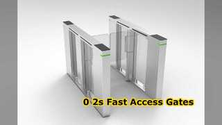 Fast Speed Gates Stainless Steel 0.2s Access Control